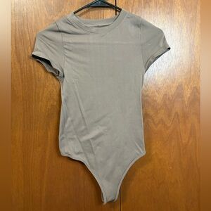 Wild Fable Taupe Bodysuit